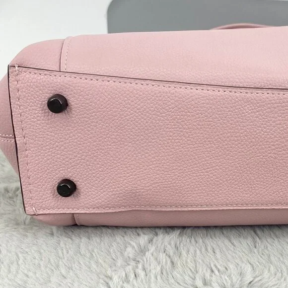 Coach Dalton 31 Leather Shoulder Bag Aurora Pink - Picture 11 of 15